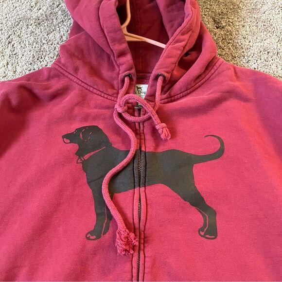The Black Dog Men's Small Full-zip Sweatshirt - Picture 3 of 4